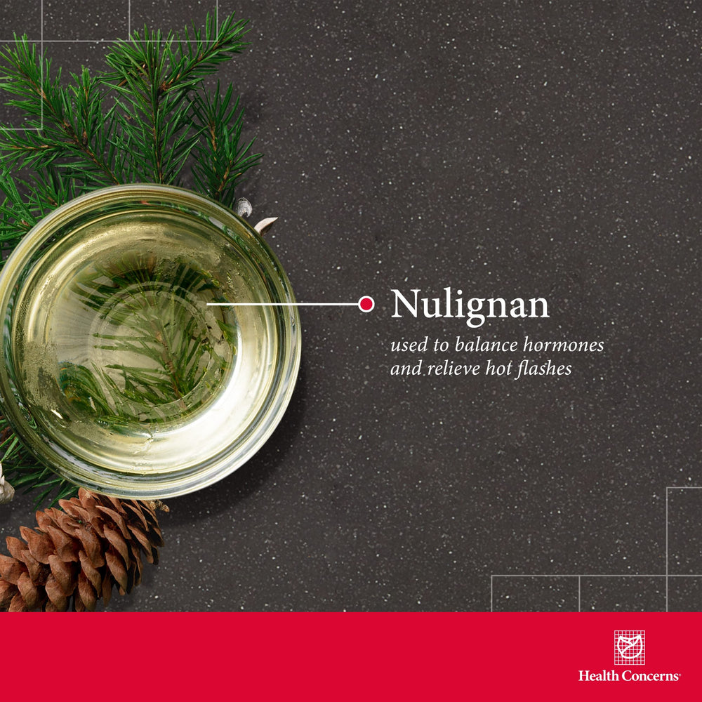 NuLignan bottle side-angle emphasizes a convenient 3-month supply for ongoing wellness.