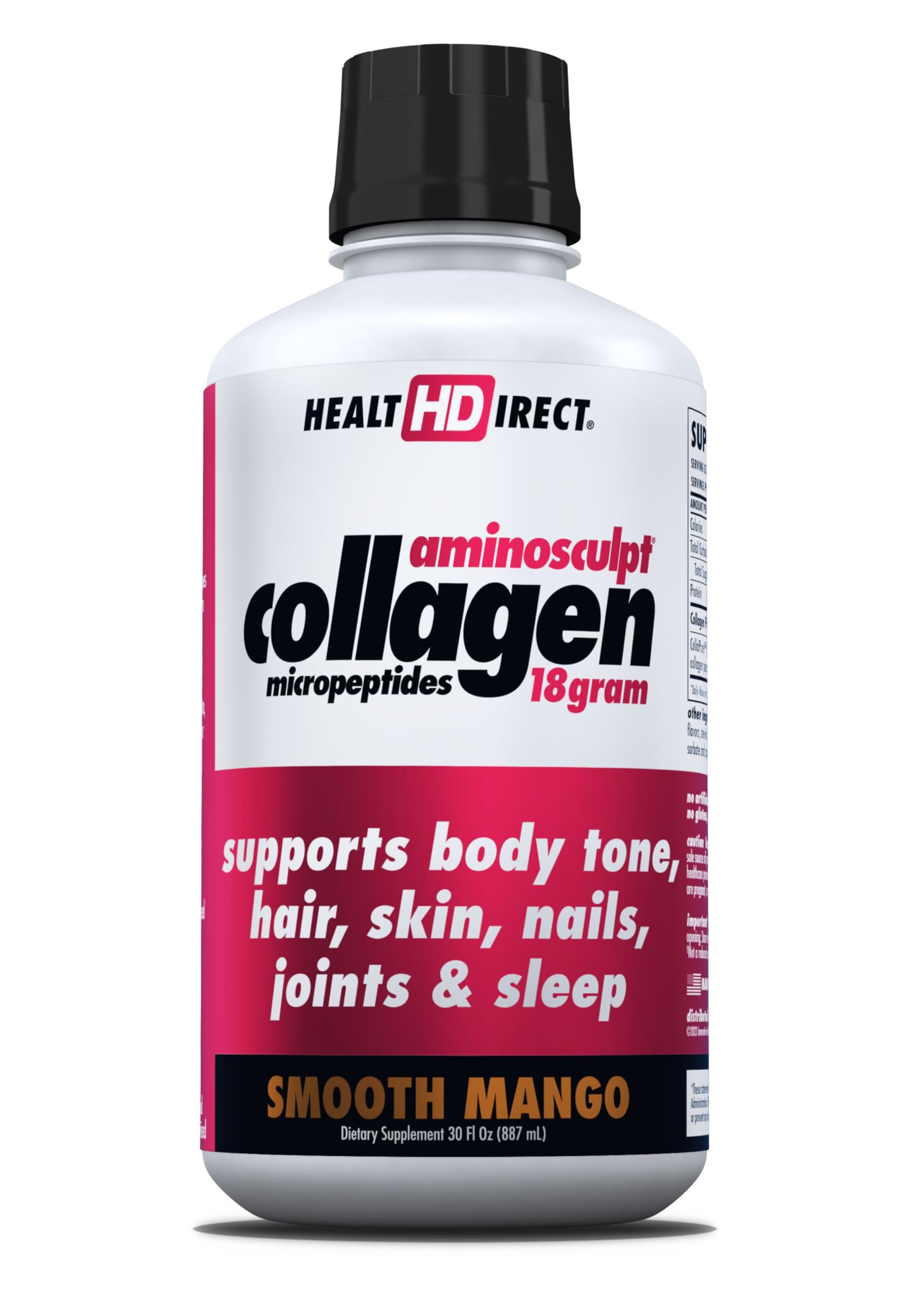 Health Direct AminoSculpt liquid collagen bottle ready to drink for daily use