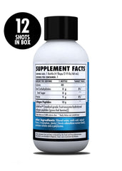 Dispensing Health Direct collagen shot demonstrating easy consumption.