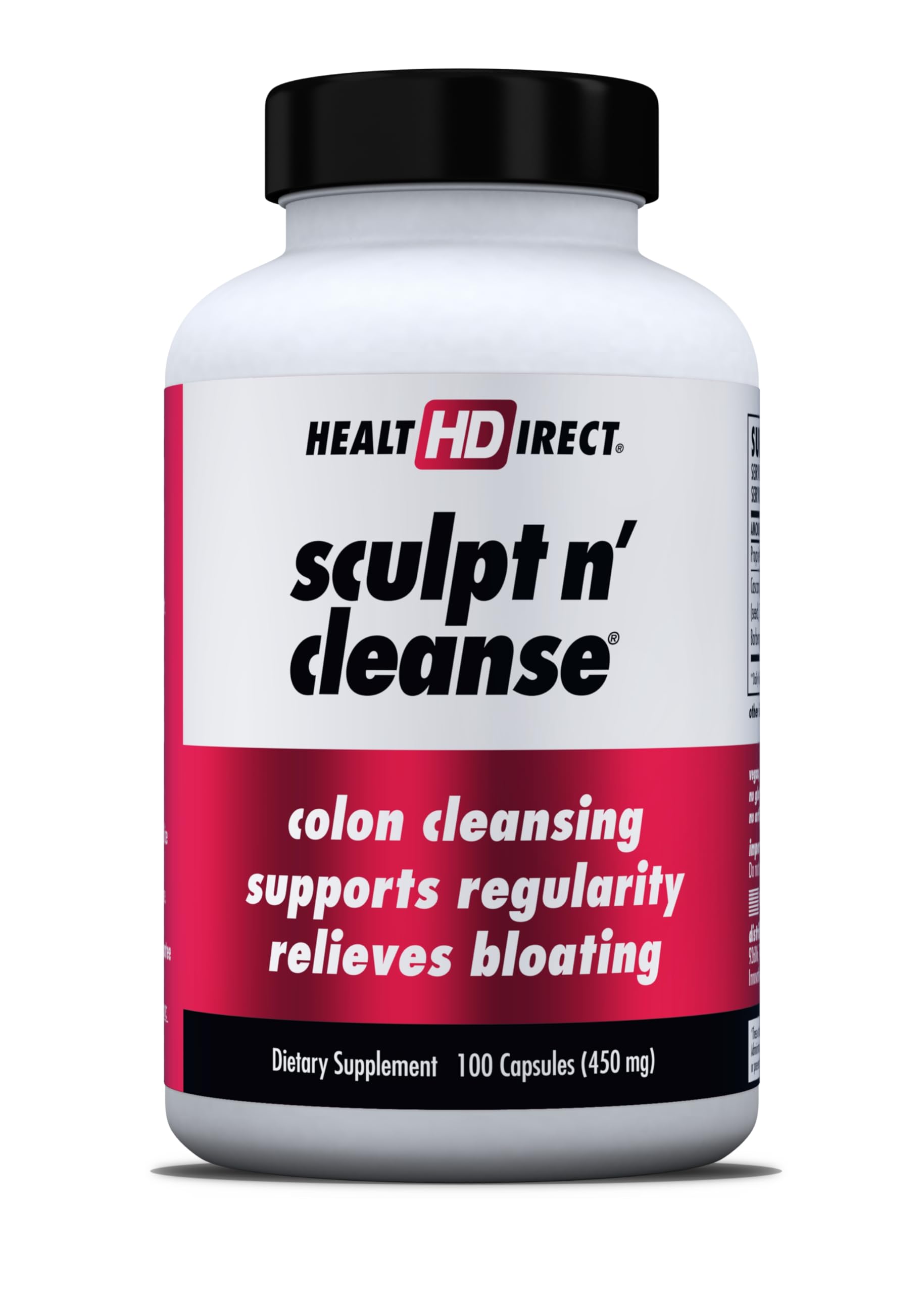Health Direct Sculpt n' Cleanse bottle for gentle gut detox and digestive health.