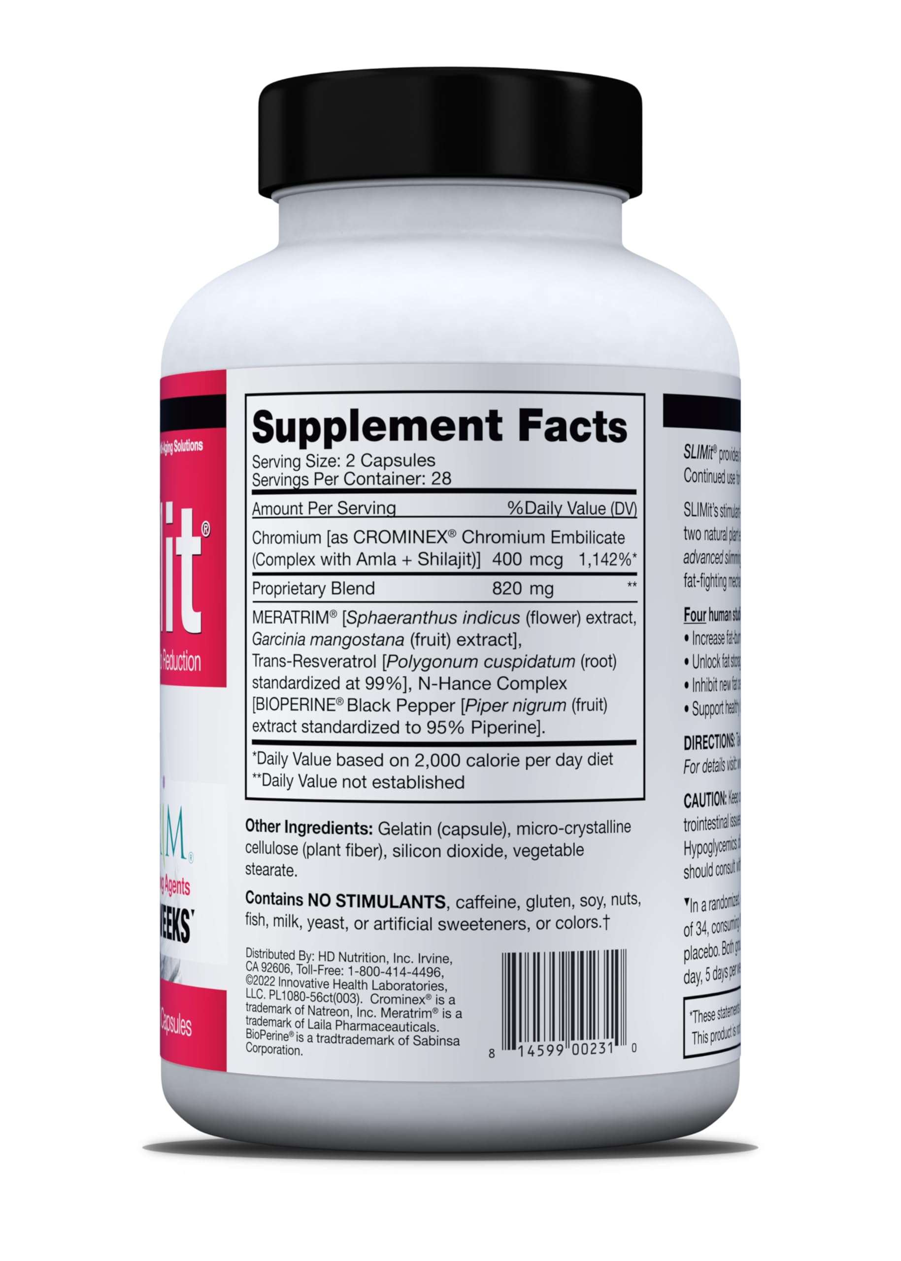 HEALTH DIRECT SLIMit paired with diet and exercise for potential improved results.