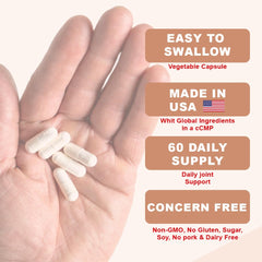 Health Dose Triple Magnesium bottle open reveals pure, gluten-free formula