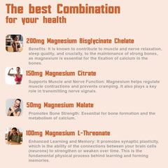 Health Dose Triple Magnesium capsules in hand illustrate convenient daily support