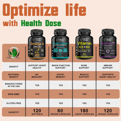 Health Dose Triple Magnesium daily use scene suggests calm focus and physical support