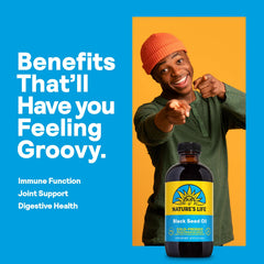 Health From The Sun Nature's Life oil dropper in use for dosing