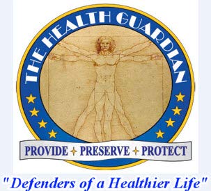 Health Guardian CardioForLife on kitchen counter with healthy lifestyle setup.