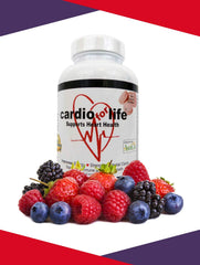 Health Guardian CardioForLife nutrition facts panel for informed daily choices