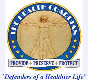 Health Guardian CardioForLife bottle shown beside glass of water for convenience