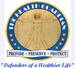 Health Guardian CardioForLife bottle shown beside glass of water for convenience