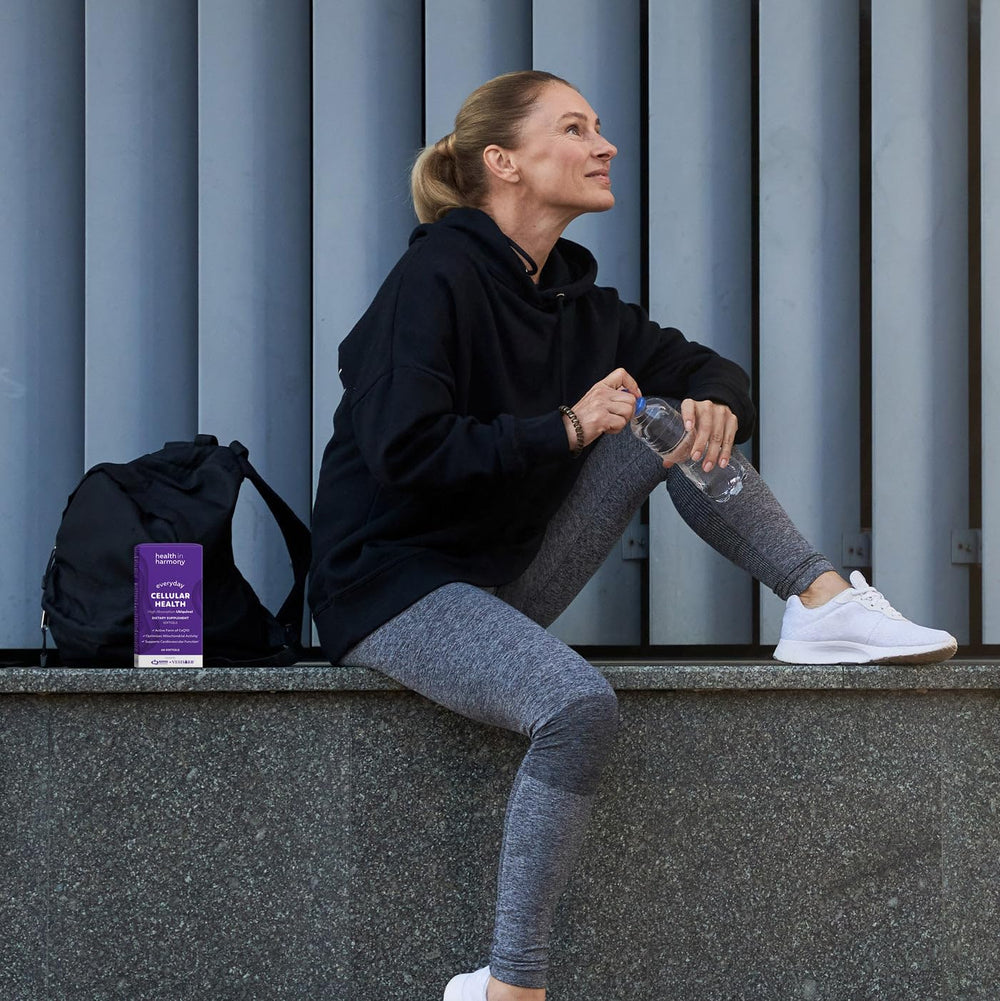 Health in Harmony antioxidant support with ubiquinol for cellular resilience