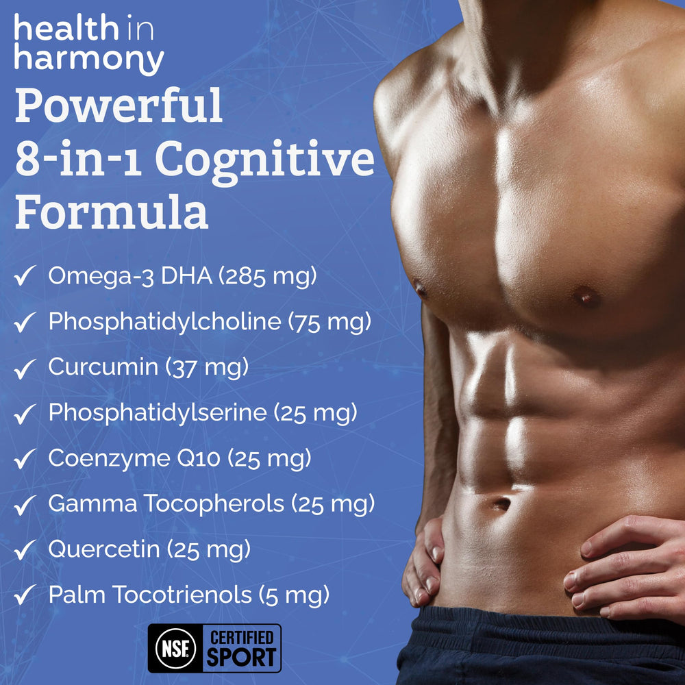 Health in Harmony Everyday Full Focus dispensing scene for a simple daily focus routine.