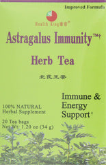 Health King tea bags without metal staples for a clean brew.