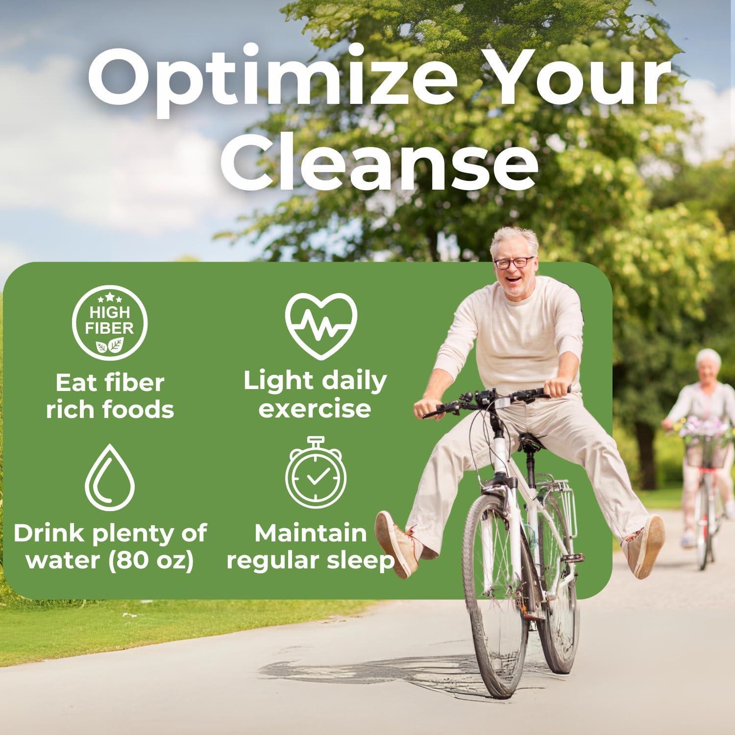 Health Plus Super Colon Cleanse original label close up confirms gluten free and dairy free claims.