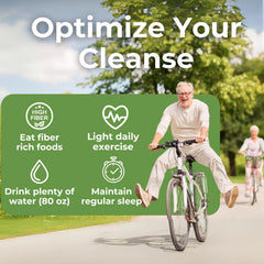 Health Plus Super Colon Cleanse original label close up confirms gluten free and dairy free claims.
