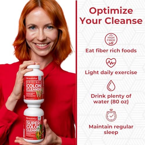 Psyllium husk detail from Health Plus Super Colon Cleanse