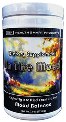 Health Smart Products In The Mood bottle front for daily mood support.