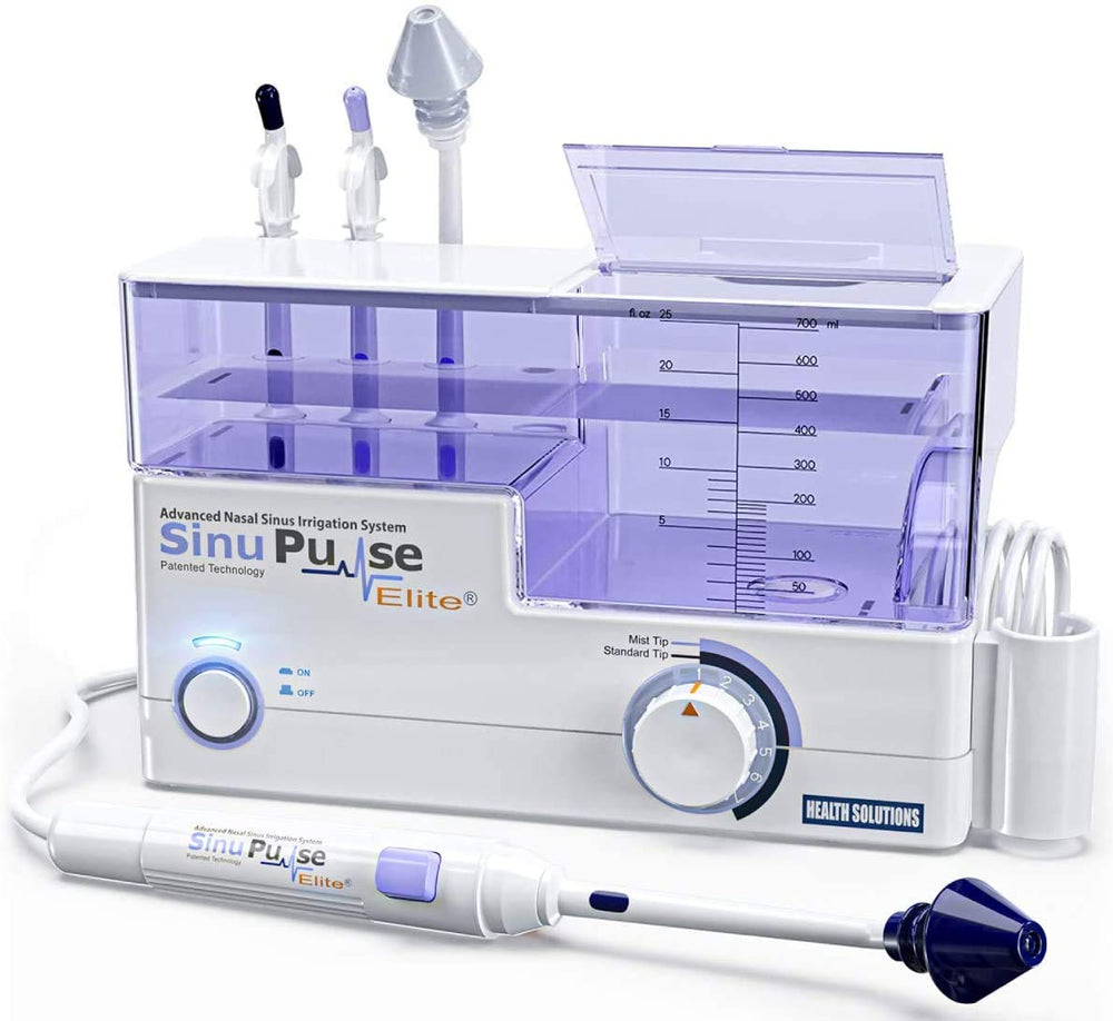Health Solutions SinuPulse Elite system for fast congestion relief.
