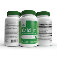 Health Thru Nutrition Calcium Magnesium Softgels with vitamin D3 and K included for a complete formula.