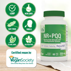 Health Thru Nutrition NAD+ Activator capsules arranged for a quick daily ritual.
