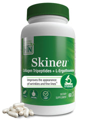 Health Thru Nutrition Skineu Morikol marine collagen bottle showing potential hydration support