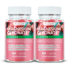 Health4All Magnesium Glycinate Gummies bottle promoting relaxation and sleep support