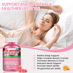 Health4All Magnesium Glycinate Gummies suitable for kids and adults during busy days