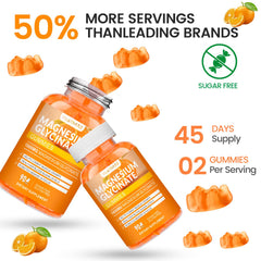 Health4All magnesium glycinate gummies sugar-free option.