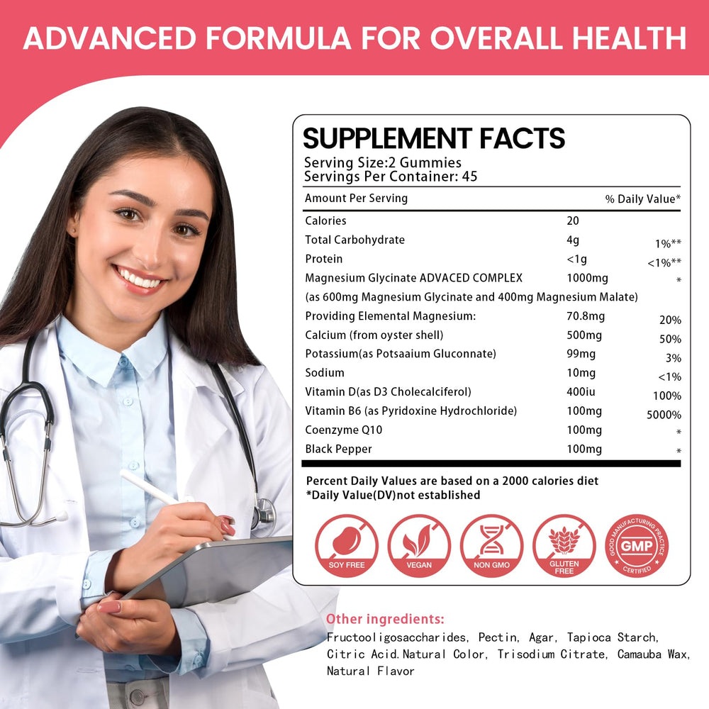 Ingredient panel of Health4All formula supporting mineral balance and daily wellness.