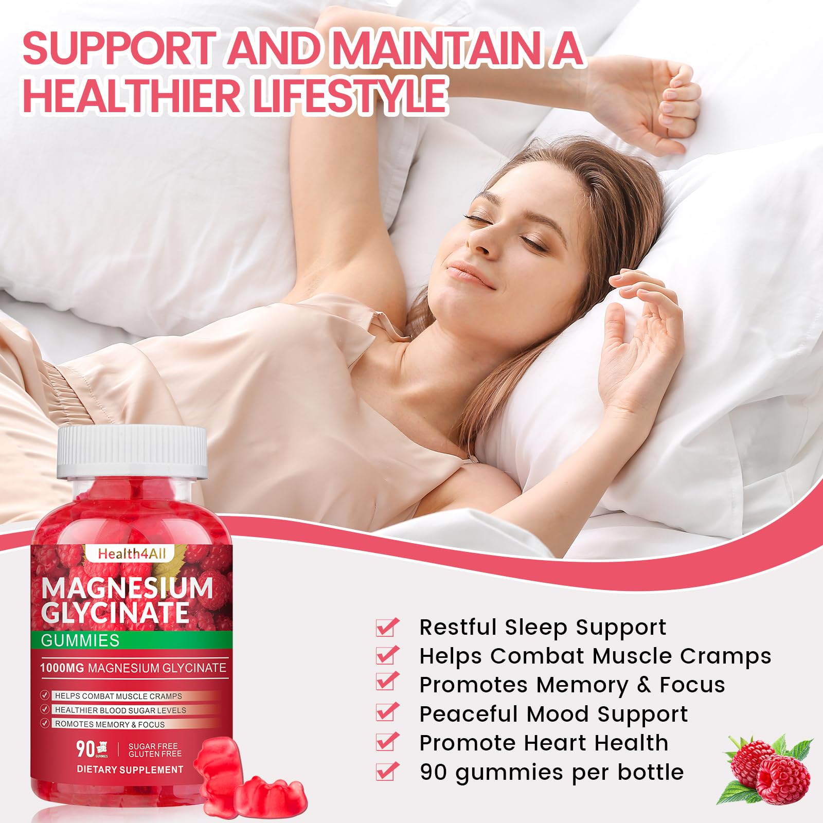 Serving suggestion: Health4All gummies alongside routine for calm focus and restful nights.