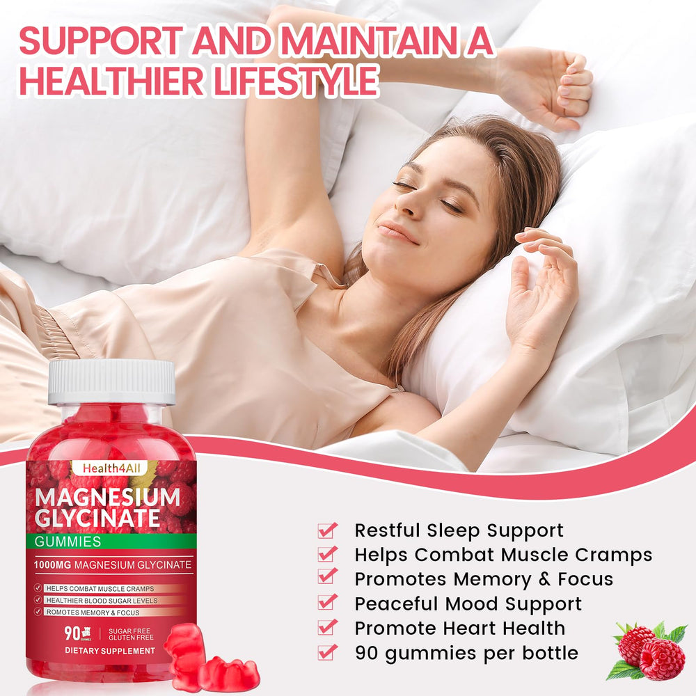 Serving suggestion: Health4All gummies alongside routine for calm focus and restful nights.