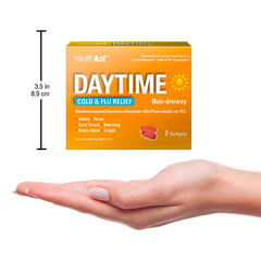 HealthA2Z Daytime pharmacy display showing bulk availability