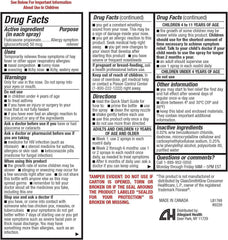 HealthA2Z fluticasone nasal spray dispensing mist for quick symptom support