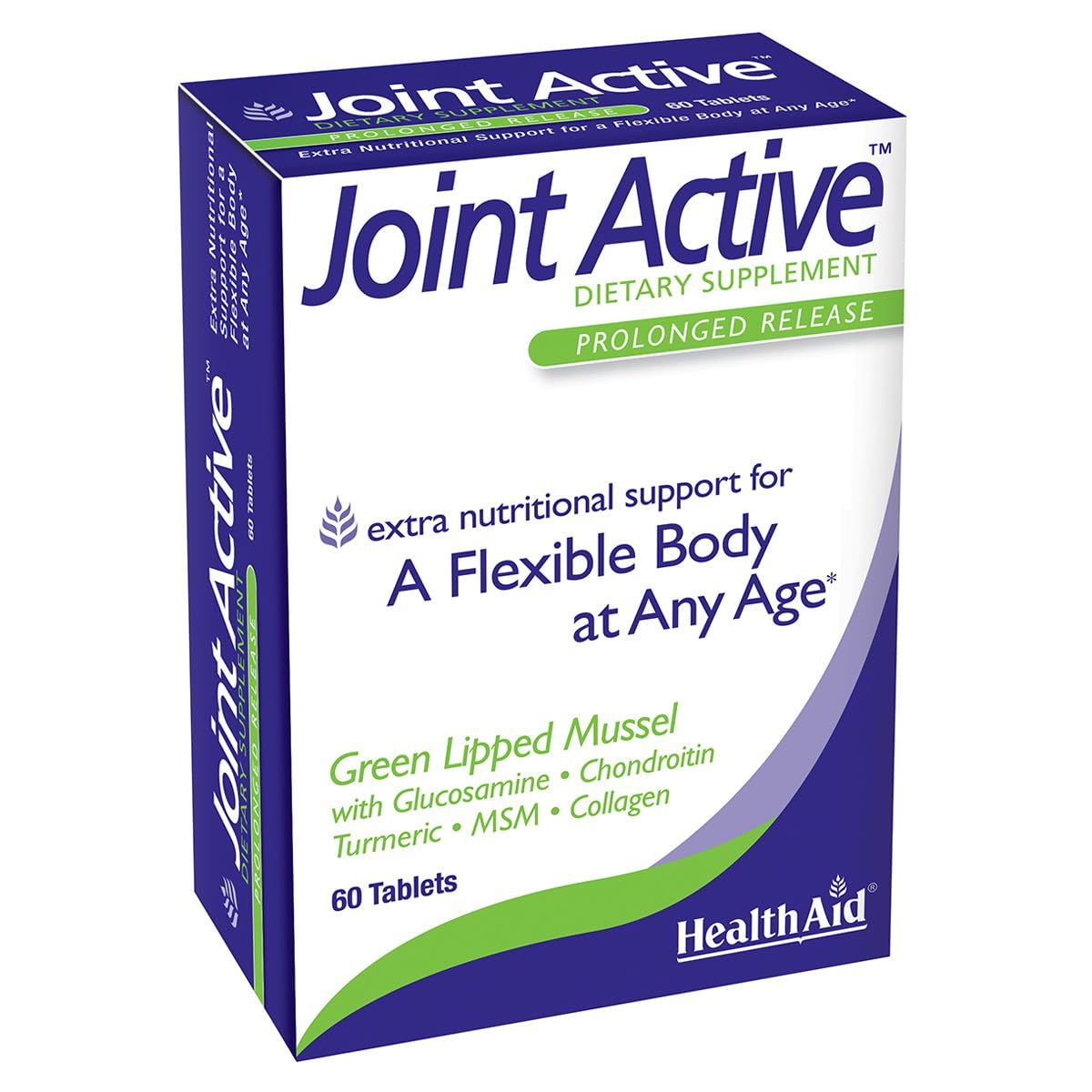 HealthAid Jointactive bottle front promotes daily joint support