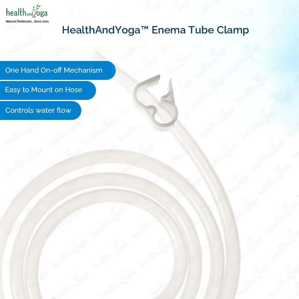 HealthAndYoga GutFlo colon tube for full-length enema access