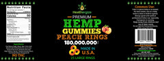 Healthergize peach gummy ingredients list for informed choices.