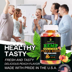 Healthergize 3-pack hemp gummies sleep routine: calming pre-bed option