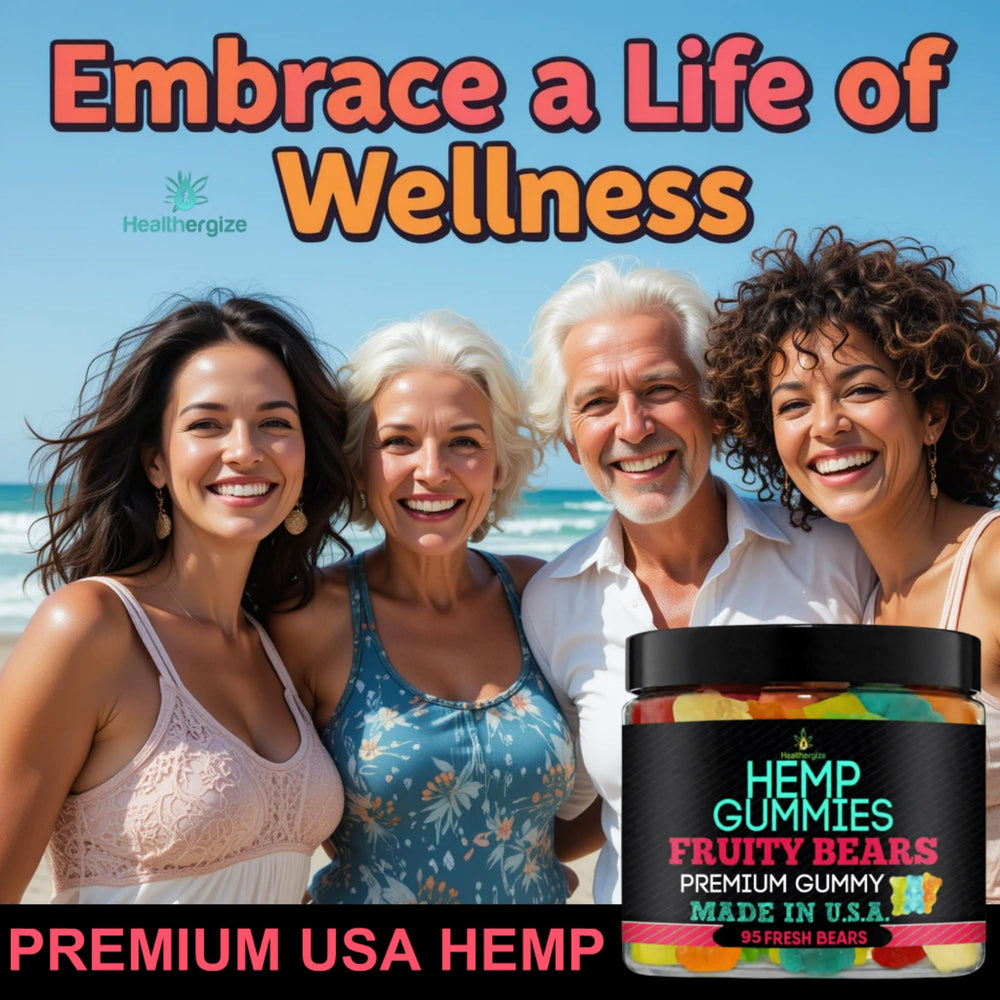 A calm evening ritual featuring Healthergize gummies and soothing practices.