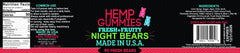 Healthergize Hemp Gummies mood-support closeup hints daytime balance.