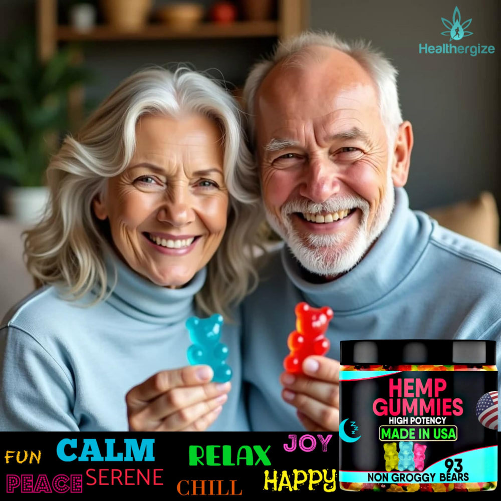 Healthergize hemp gummies omega-3-6-9 blend supports everyday wellness.