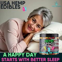 Healthergize hemp gummies USA-made label signals high quality production
