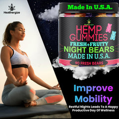 Healthergize Hemp Gummies usa-label signals trusted quality.