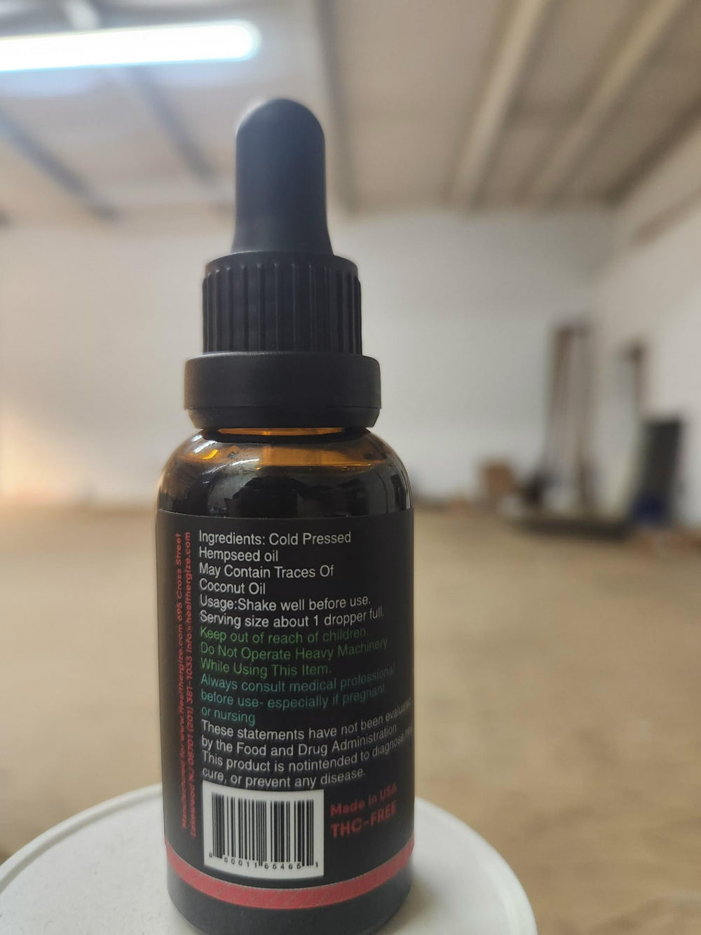 Healthergize hemp oil is lab-tested for purity and safety.