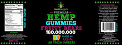 Pineapple-flavored Healthergize gummies suggesting tropical taste and daily vitality.