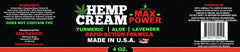 USA-made seal on Healthergize hemp cream indicating safety and quality.