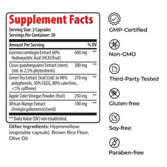 Healthful Seasons Extreme Belly Burn manufactured in USA signal for quality assurance.