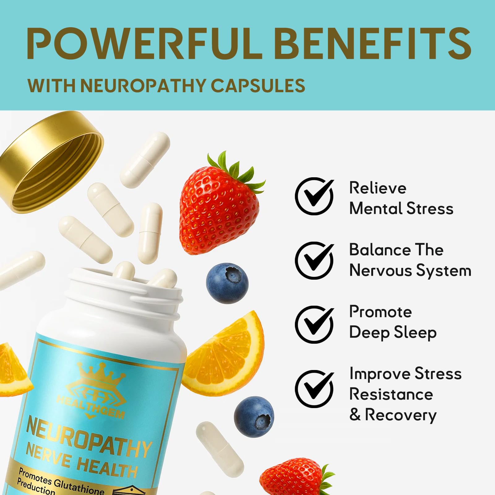 HEALTHGEM capsules highlight alpha-lipoic acid for antioxidant support