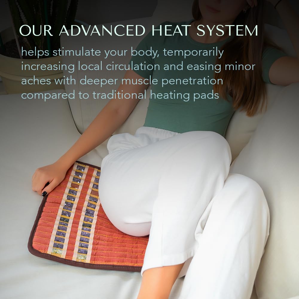 HealthyLine 18x18 size fits versatile body areas for targeted heat