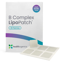 Healthogenics LipPatch Super MIC B12 application provides discreet daily support.