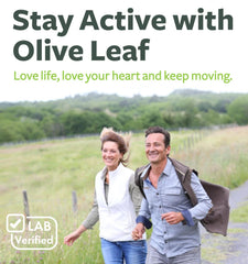 Healths Harmony label emphasizes 20% oleuropein for antioxidant polyphenols.