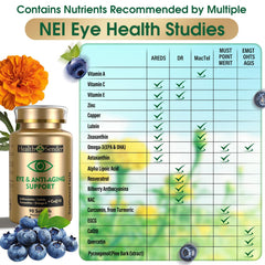 HealthSender omega-3 DHA/EPA softgels for hydration and eye comfort